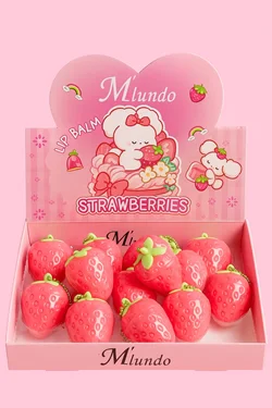 بالم لب توت فرنگی